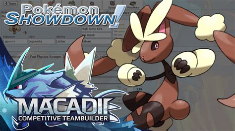 mega lopunny smogon|Mega Lopunny Pokemon Showdown OU Team Building .